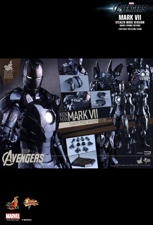 Hot Toys MMS282 - Marvel Comics - The Avengers - Iron Man Mark 7 Stealth Mode Version