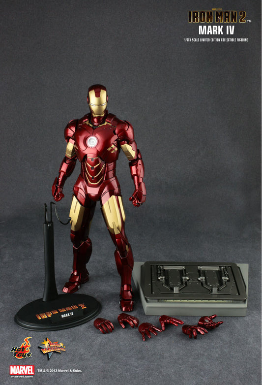 Hot Toys MMS123 - Marvel Comics - Iron Man 2 - Iron Man Mark 4 1.0