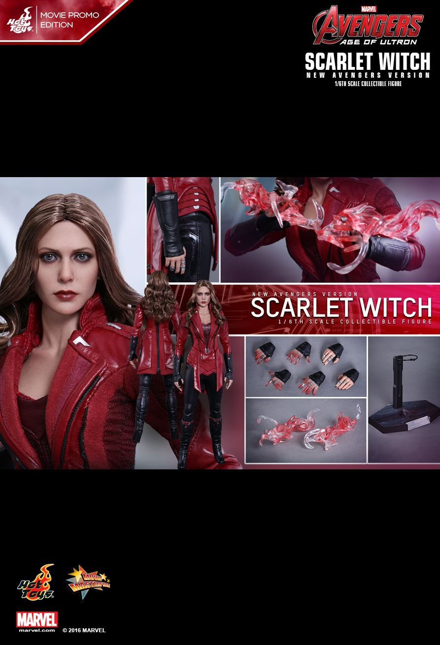 Hot Toys MMS357 - Marvel Comics - Avengers : Age Of Ultron - Scarlet Witch New Avengers Version