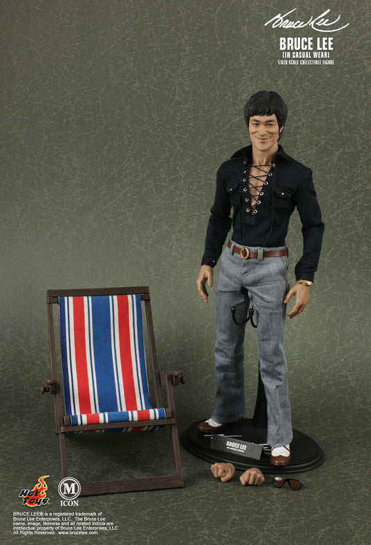 Hot Toys MIS012 - Bruce Lee In Casual Wear Version