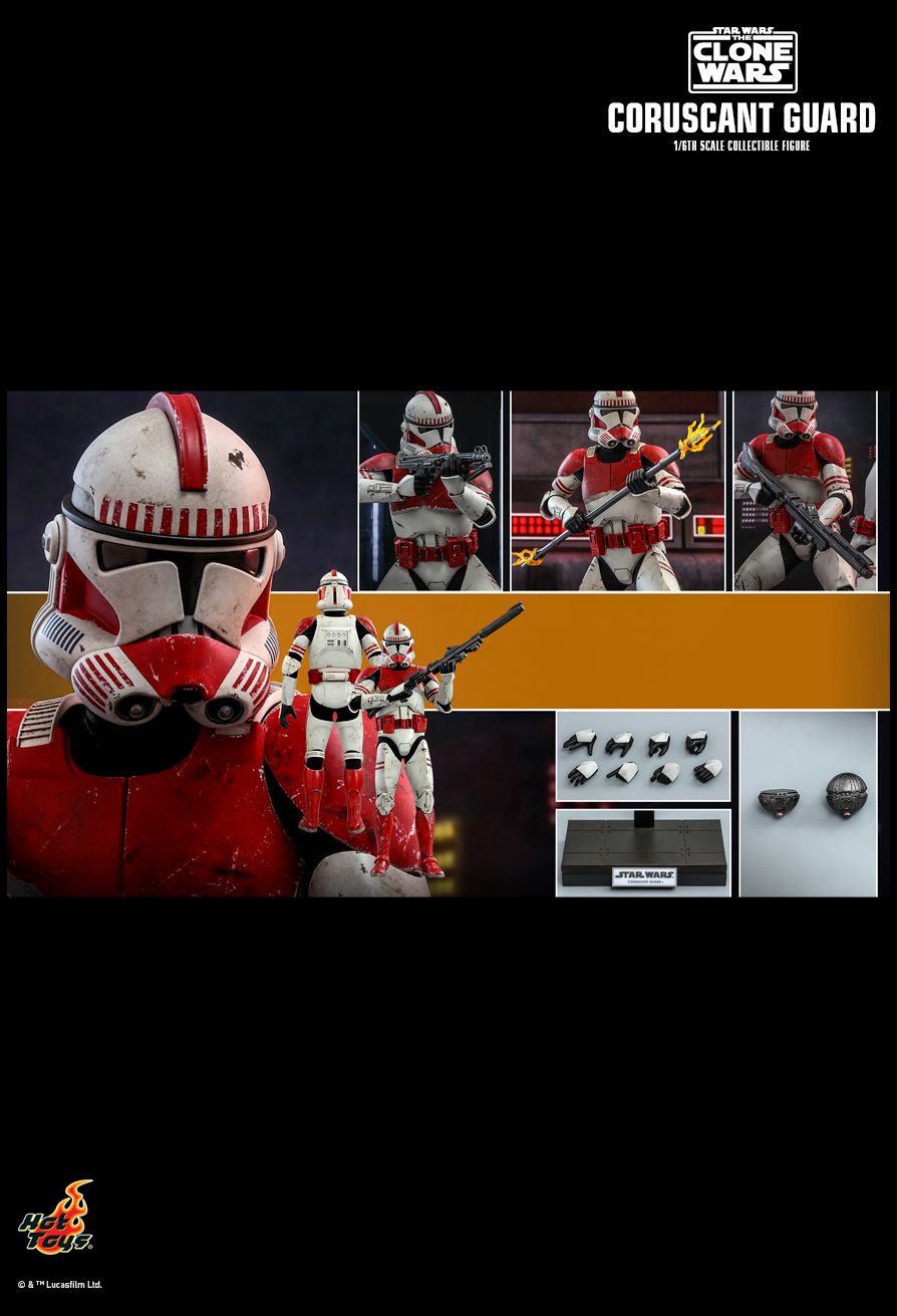 Hot Toys TMS025 - Star Wars : The Clone Wars - Coruscant Guard