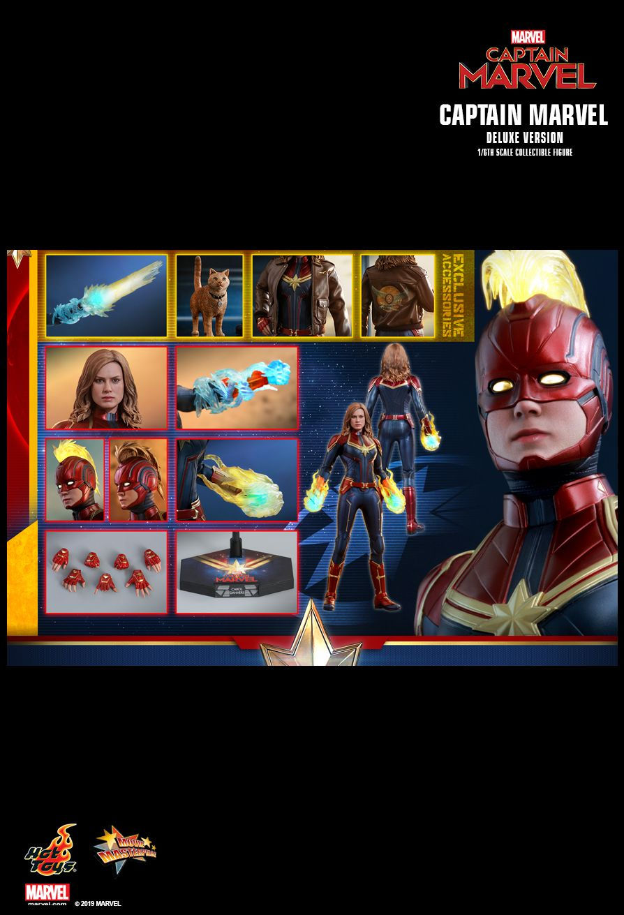 Hot Toys MMS522 - Marvel Comics - Captain Marvel - Captain Marvel Deluxe Version