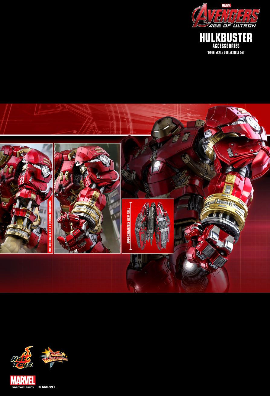 Hot Toys ACS006 - Marvel Comics - Avengers : Age Of Ultron - Hulkbuster Accessories set