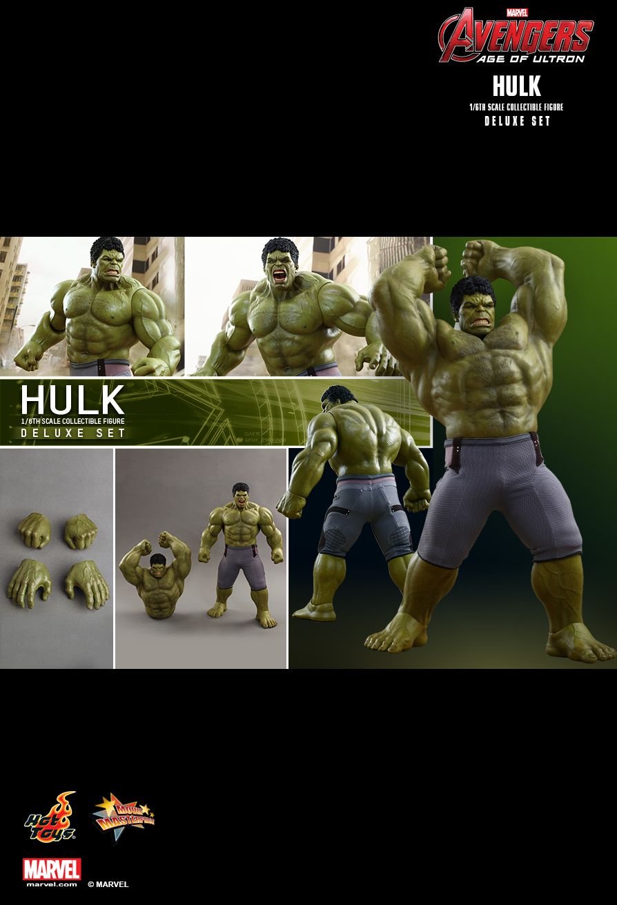 Hot Toys MMS287 - Marvel Comics - Avengers : Age Of Ultron - Hulk Deluxe Version