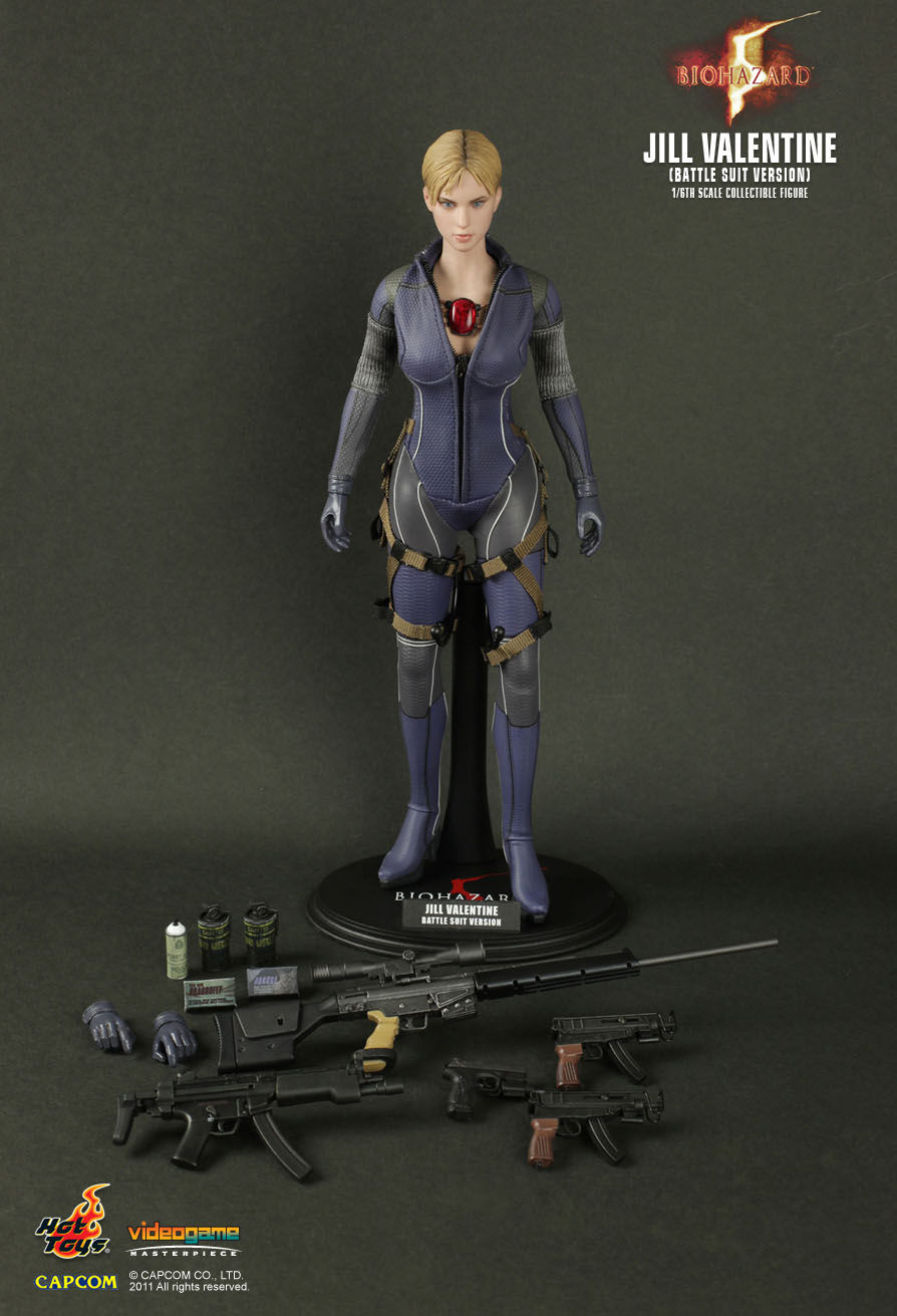 Hot Toys VGM13 - Resident Evil 5 - Biohazard 5 - Jill Valentine Battle Suit Version