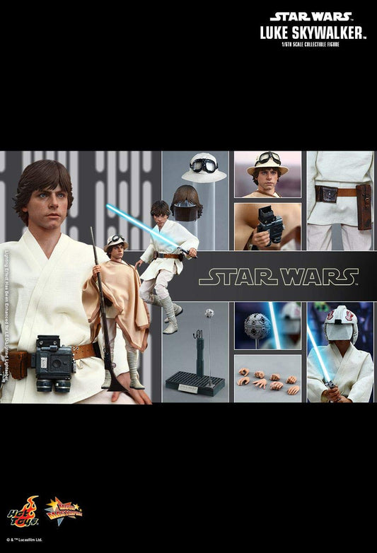 Hot Toys MMS297 - Star Wars 4 : A New Hope - Luke Skywalker Standard Version