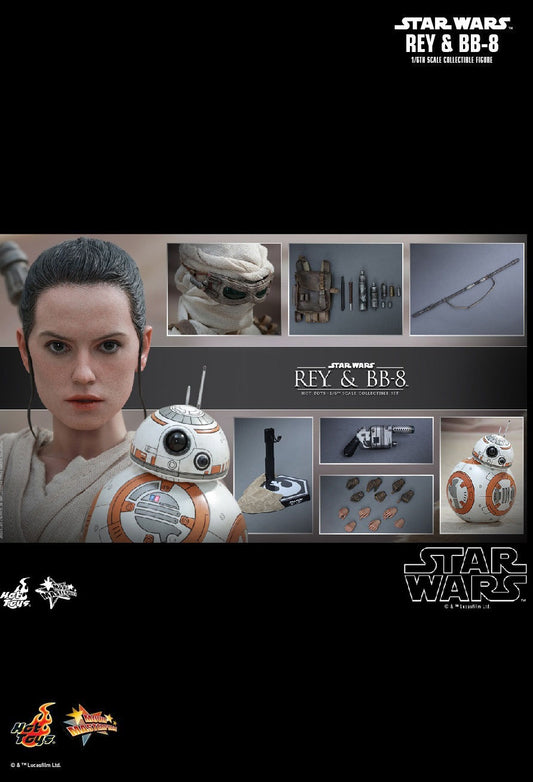 Hot Toys MMS337 - Star Wars : The Force Awakens - Rey And BB-8