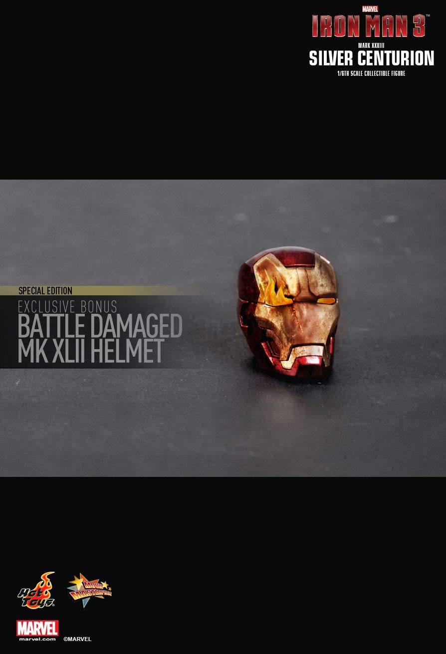 iron man 3 deluxe helmet Hot Toys MMS213B - Marvel Comics - Iron Man 3