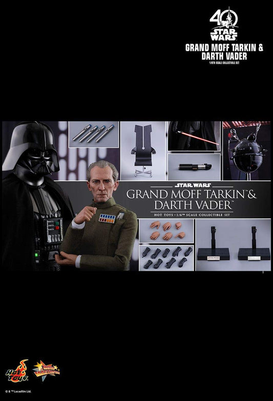 Hot Toys MMS434 - Star Wars 4 : A New Hope - Grand Moff Tarkin & Darth Vader