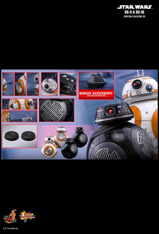 Hot Toys MMS442 - Star Wars : The Last Jedi BB-8 & BB-9E