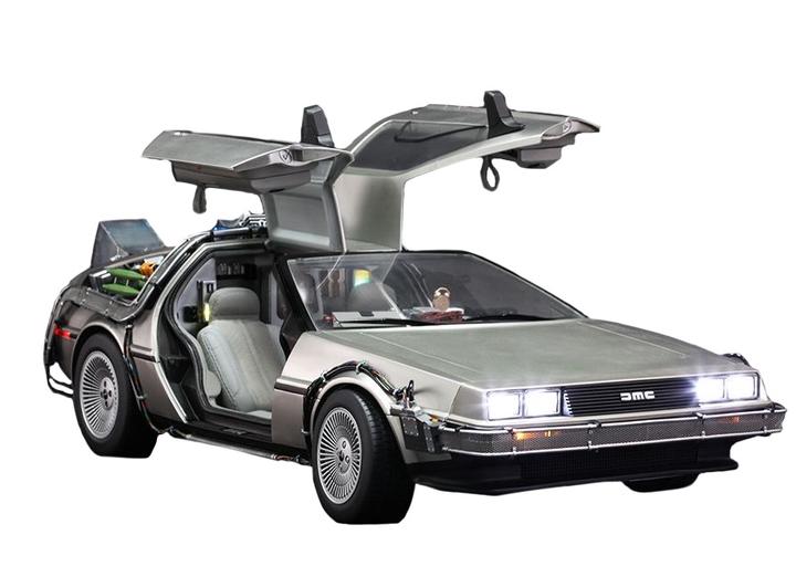 Hot Toys MMS260 - Back To The Future - Delorean Time Machine【Back-Order】