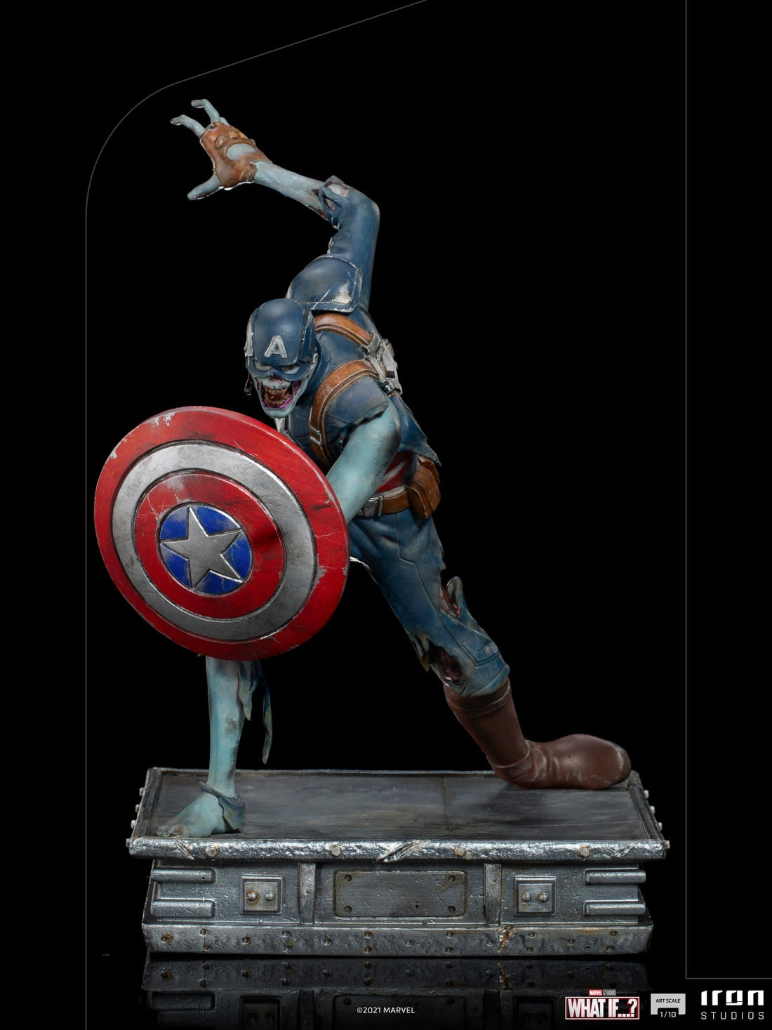 Iron Studios MARCAS50221-10 - Marvel Comics - What If...? - Zombie Captain America