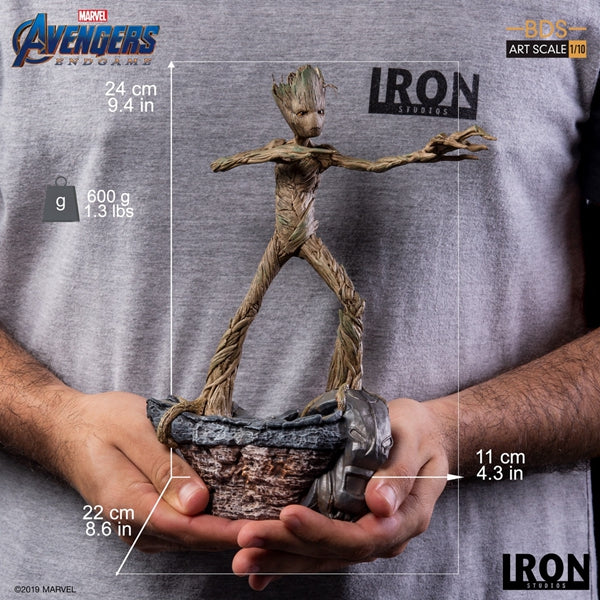 Iron Studios - Marvel Comics - Avengers : Endgame - Groot