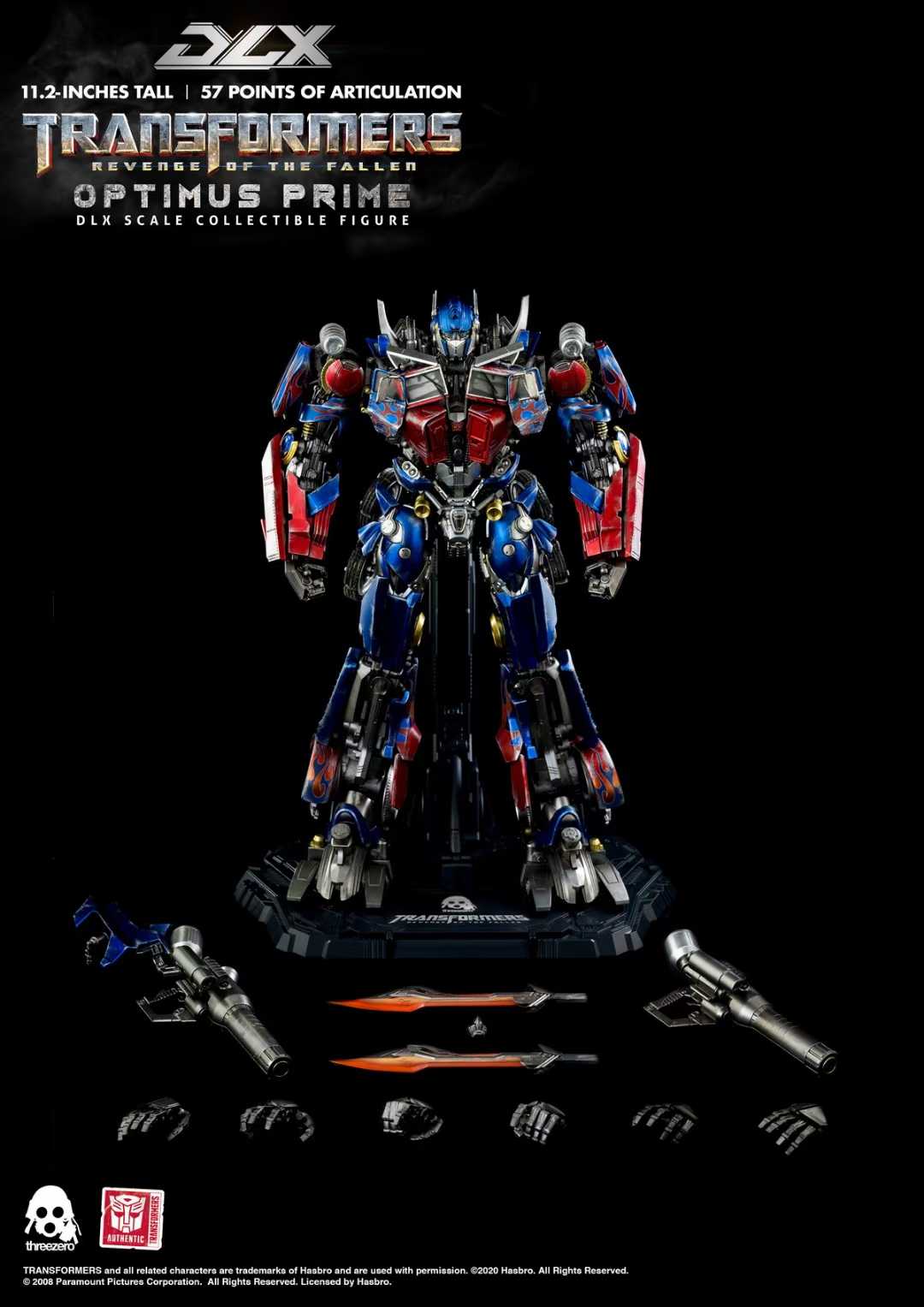 Threezero 3Z0163 DLX - Transformers : Revenge Of The Fallen - Optimus Prime