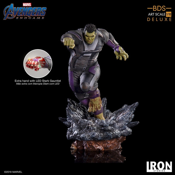 Iron Studios MARCAS20419-10 - Marvel Comics - Avengers: Endgame - Hulk Deluxe