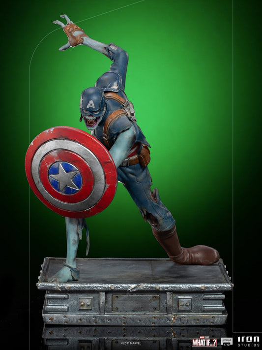 Iron Studios MARCAS50221-10 - Marvel Comics - What If...? - Zombie Captain America