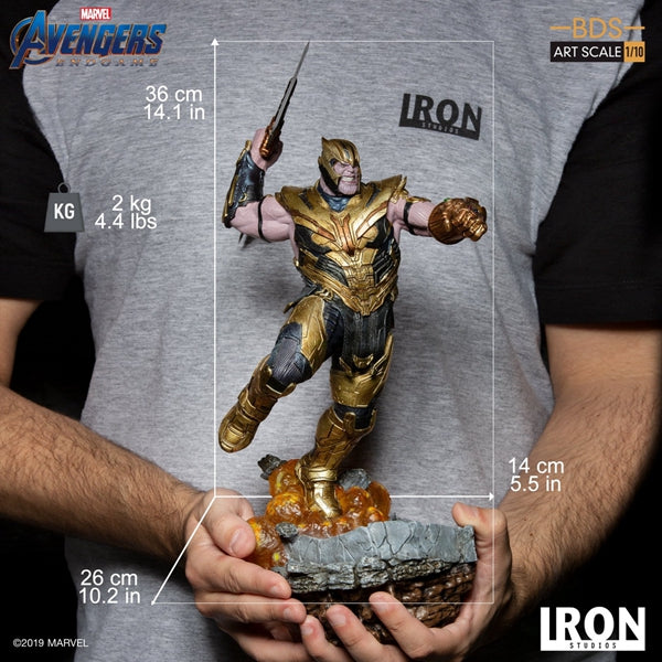 Iron Studios MARCAS17619-10 - Marvel Comics - Avengers: Endgame - Thanos Deluxe