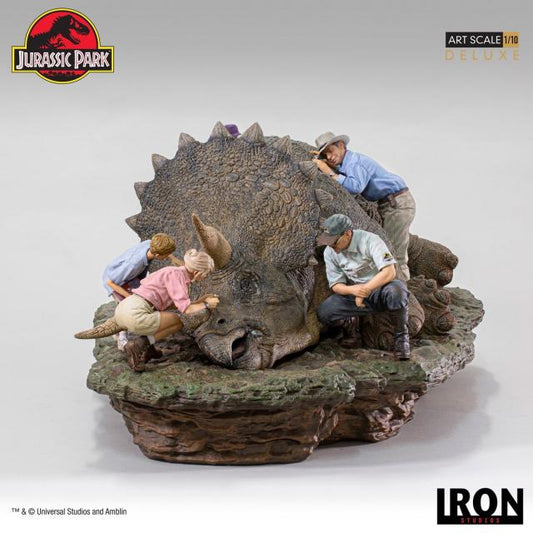 Iron Studios UNIVJP24919-10 - Jurassic Park - Triceratops