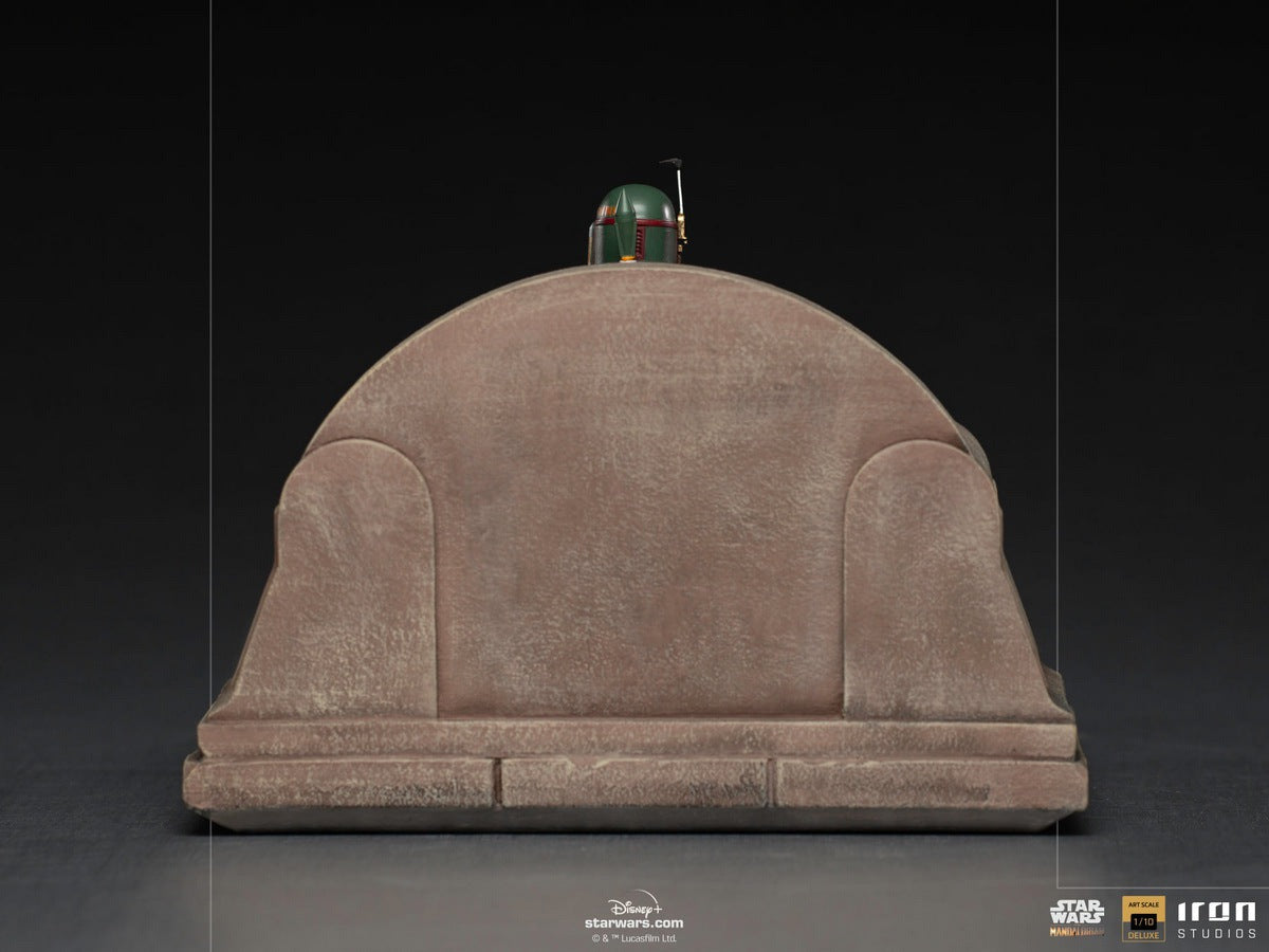 Iron Studios - Star Wars : The Mandalorian - Boba Fett & Throne