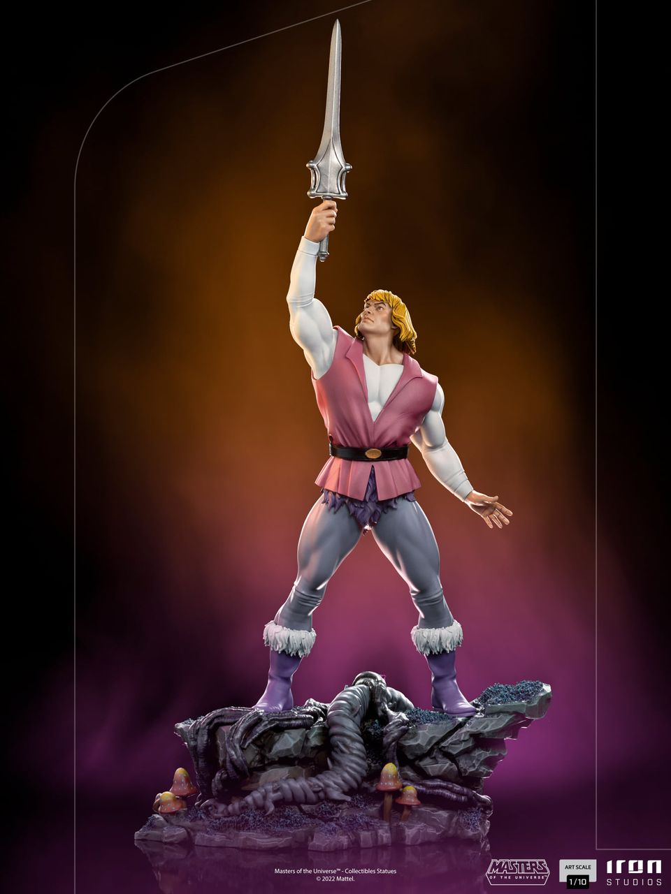 Iron Studios HMMOTU58921-10 - Masters of the Universe - Prince Adam