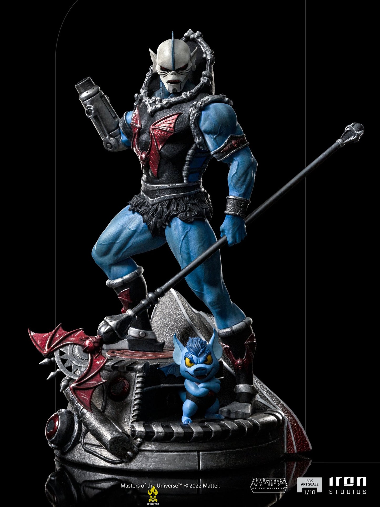 Iron Studios HEMAN68422-10 - Masters of the Universe - Hordak & Imp