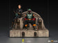 Iron Studios LUCSWR45721 - Star Wars : The Book Of Boba Fett - Boba Fett & Throne & Fennec Shand