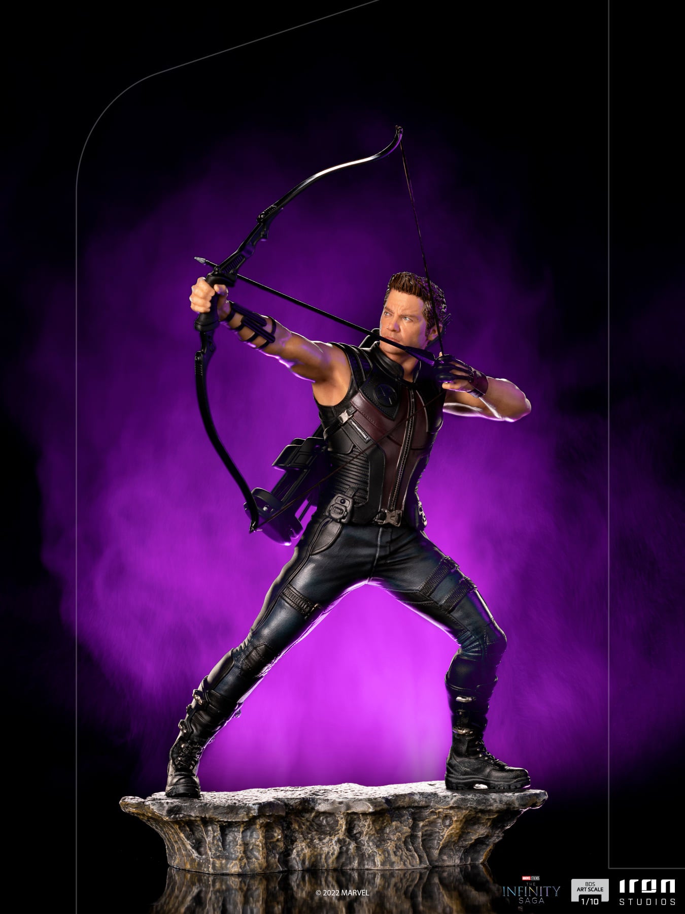 Iron Studios MARCAS60622-10 - Marvel Comics - Avengers : The Infinity Saga - Hawkeye Battle of New York