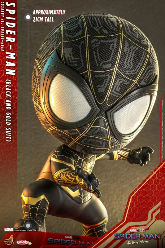 Hot Toys COSB892 - Marvel Comics - Spider Man : No Way Home - Spider Man Black and Gold Suit Version
