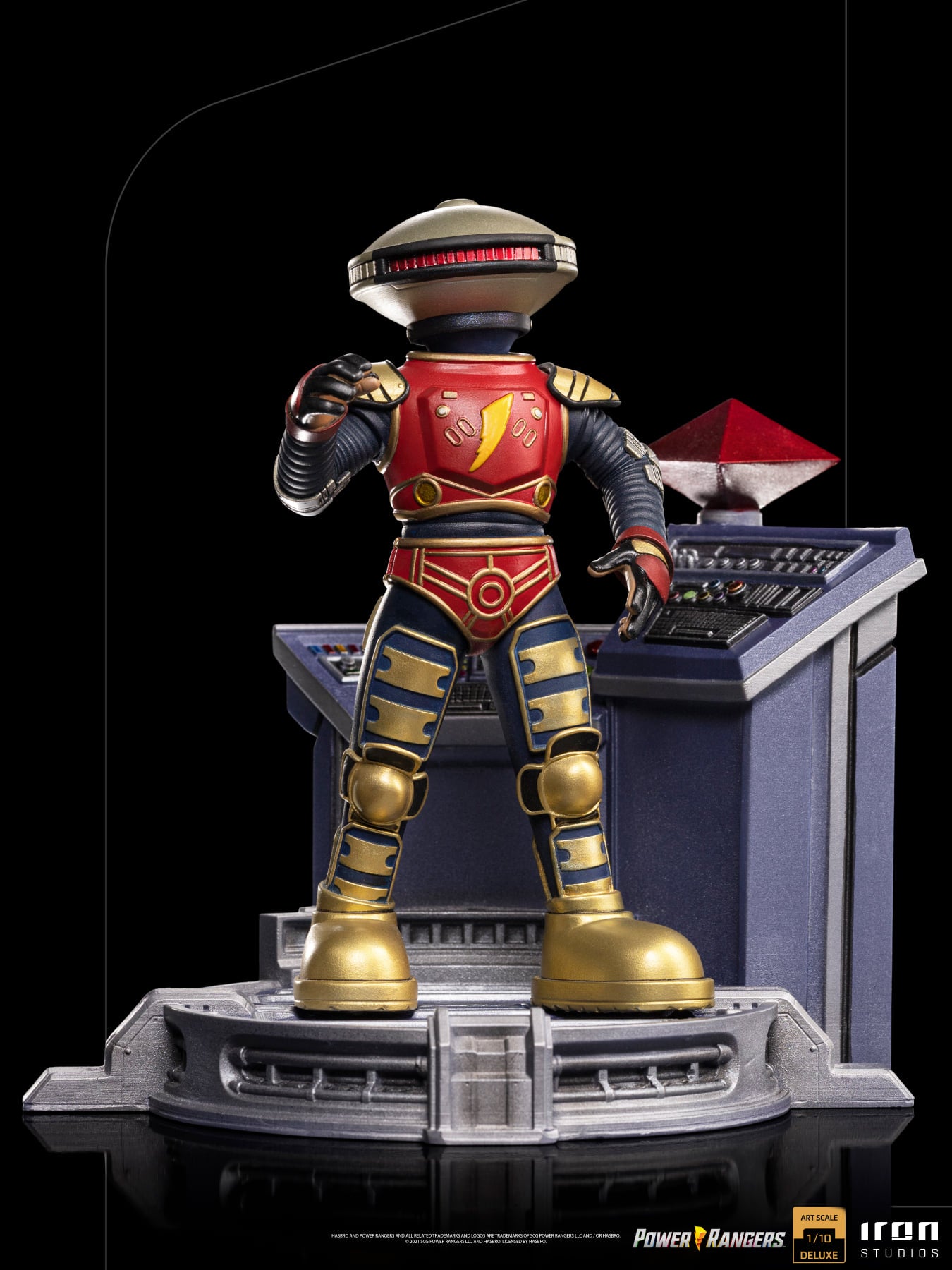 Iron Studios POWRAN59021-10 - Mighty Morphin Power Rangers - Alpha 5