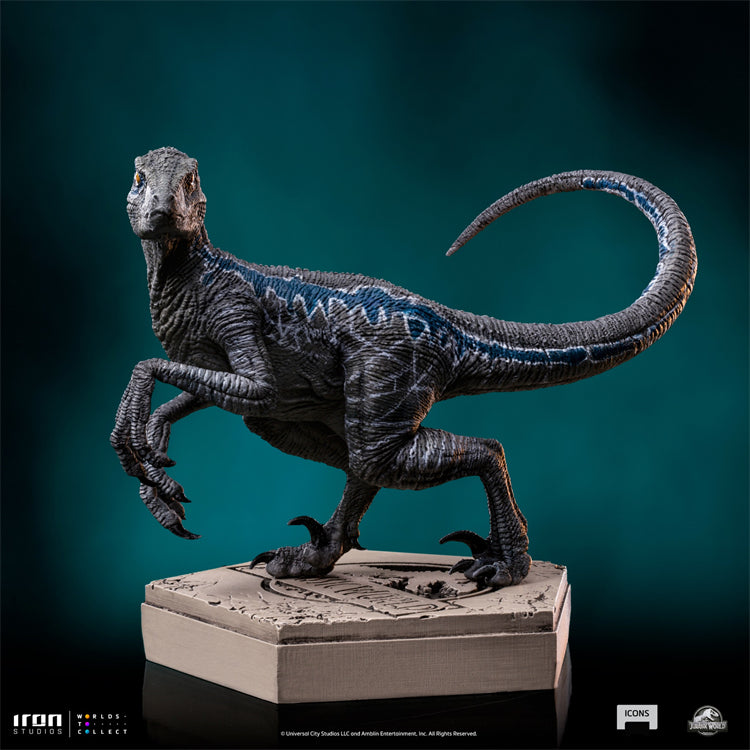 Iron Studios - Jurassic World - Velociraptor Blue B