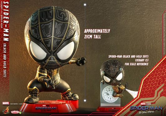 Hot Toys COSB892 - Marvel Comics - Spider Man : No Way Home - Spider Man Black and Gold Suit Version