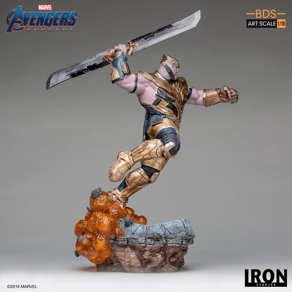 Iron Studios MARCAS17619-10 - Marvel Comics - Avengers: Endgame - Thanos Deluxe