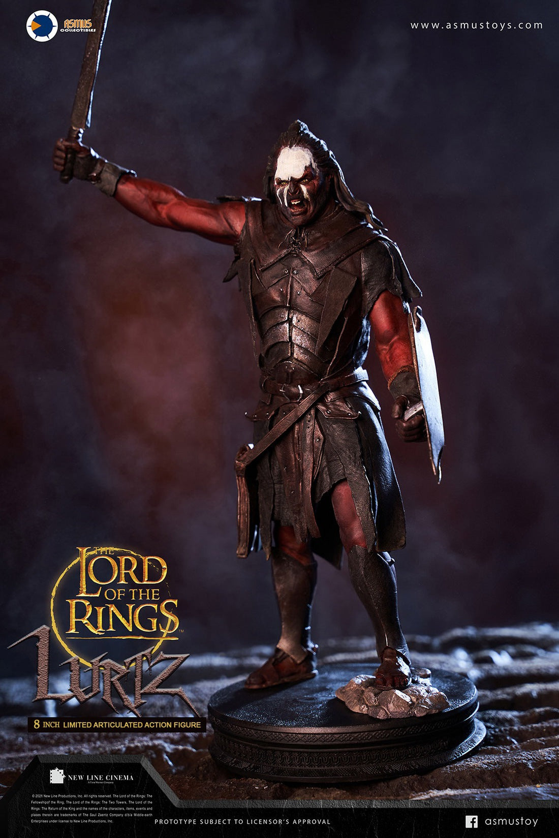 Asmus Toys LOTR8IN003 - The Lord of the Rings - Lurtz