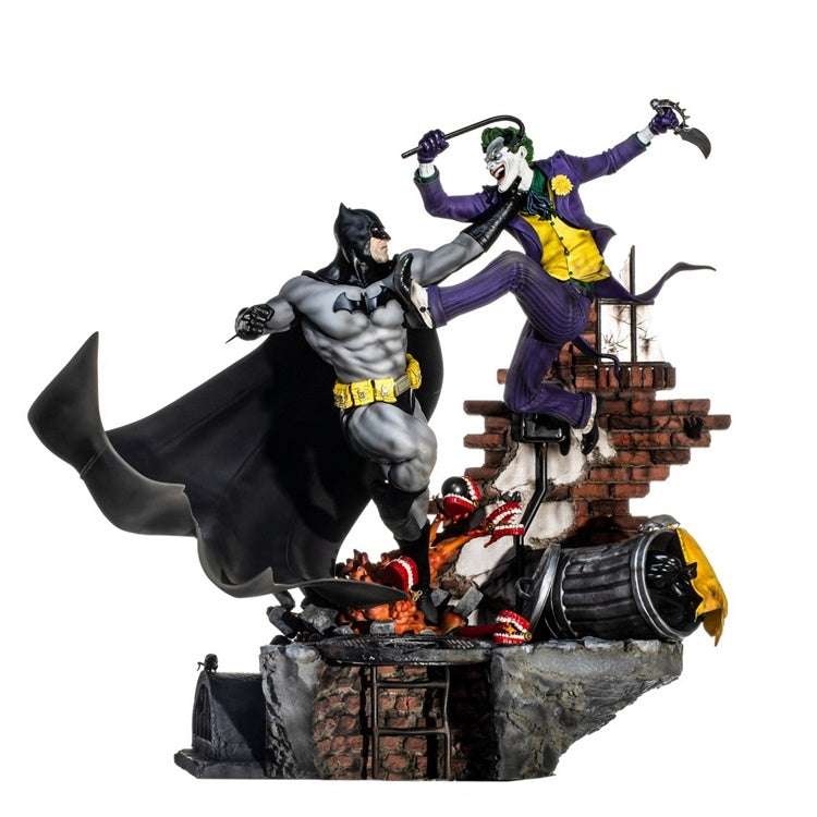 Iron Studios DCCDCG17519-16 - DC Comics - Batman Vs Joker