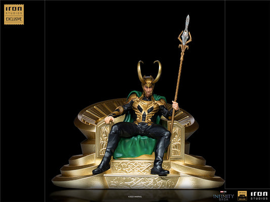 Iron Studios - Marvel Comics - Loki & Throne
