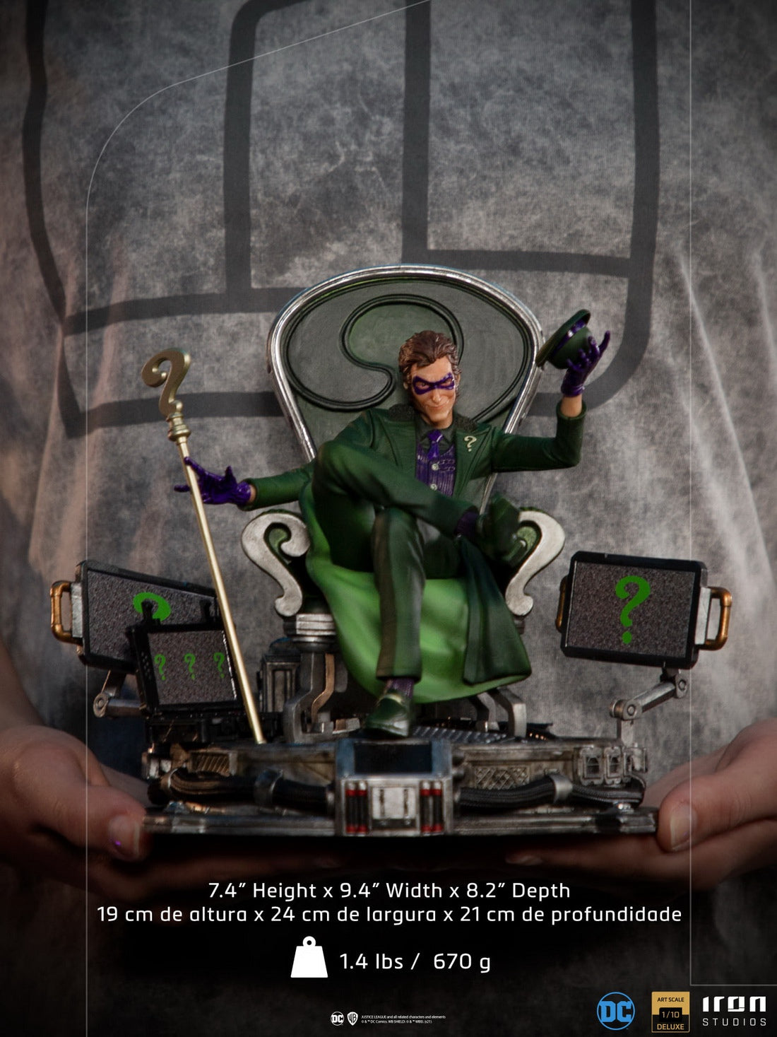 Iron Studios DCCDCG56421-10 - DC Comics - The Riddler