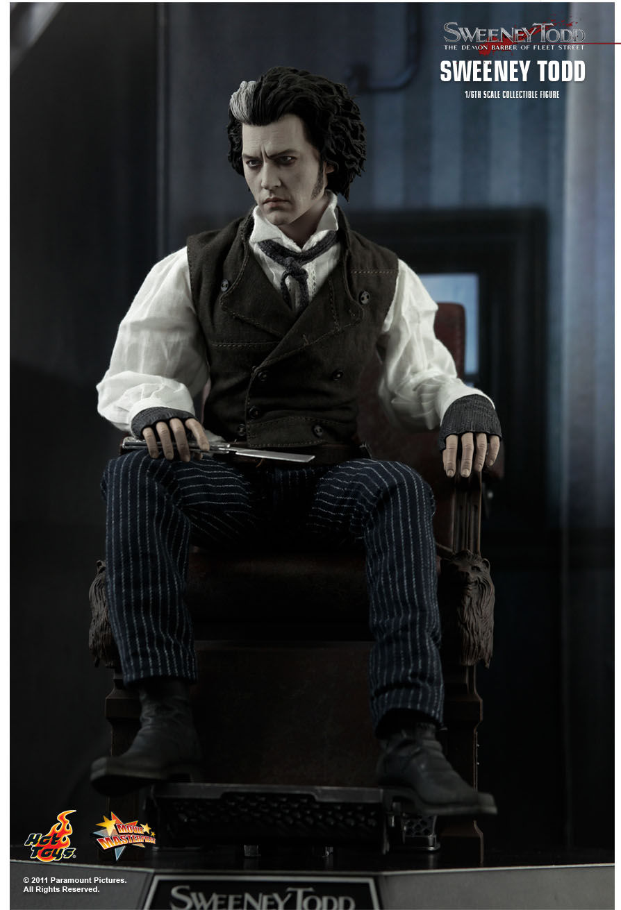 Hot Toys MMS149 - Sweeney Todd : The Demon Barber Of Fleet Street - Sweeney Todd