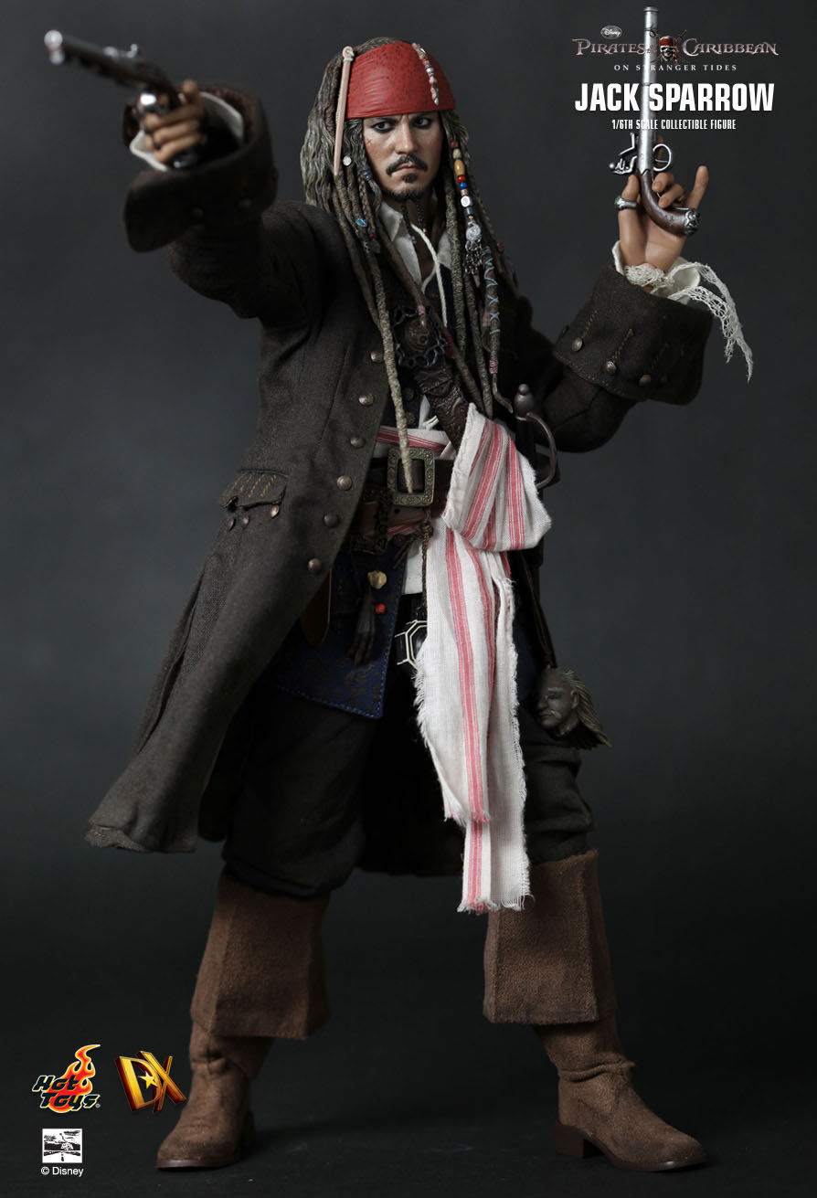 Hot Toys DX06 - Pirates Of The Caribbean : On Stranger Tides - Captain Jack Sparrow