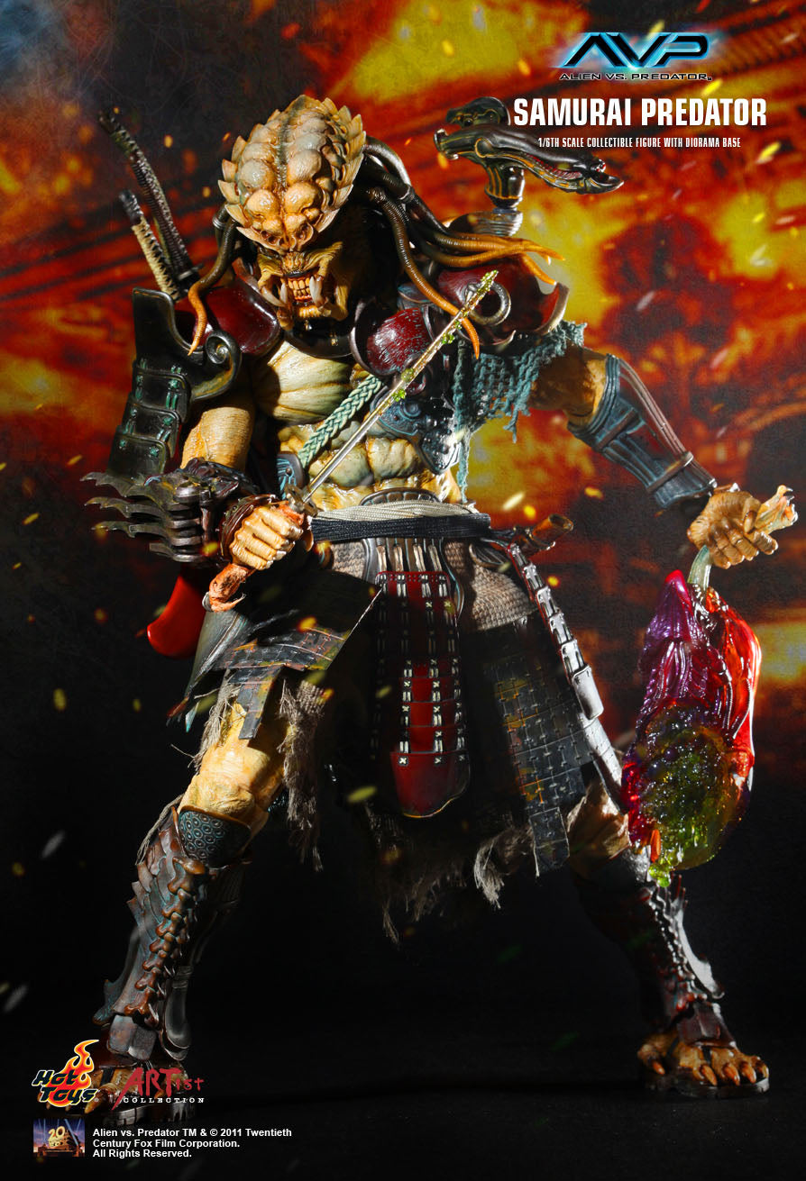 Hot Toys AC01 - Alien VS. Predator - Samurai Predator