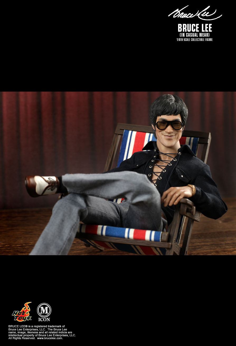 Hot Toys MIS012 - Bruce Lee In Casual Wear Version