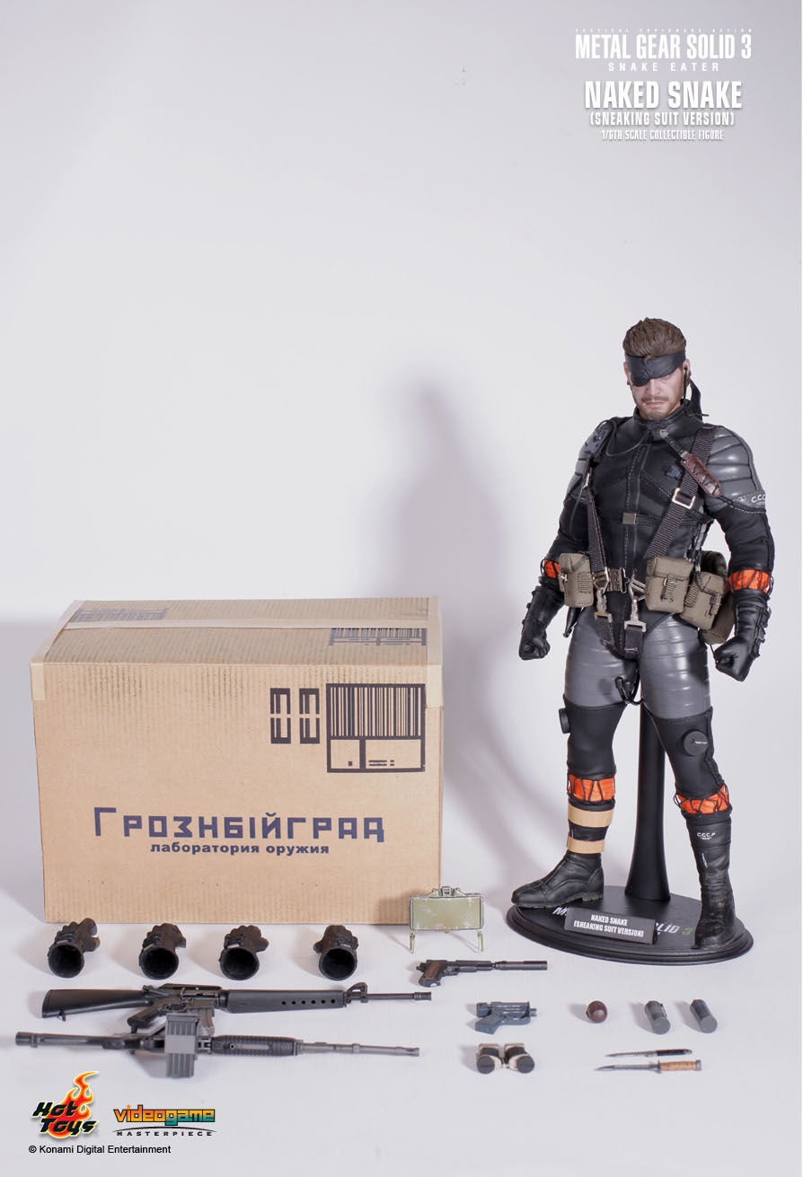 metal gear solid 3 sneaking suit Hot Toys VGM15 - Metal Gear Solid 3 : Snake Eater