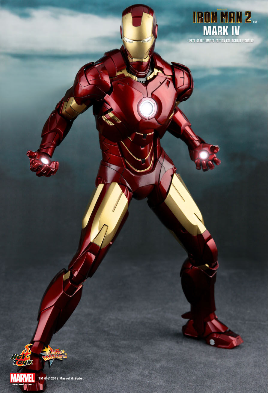 Hot Toys MMS123 - Marvel Comics - Iron Man 2 - Iron Man Mark 4 1.0