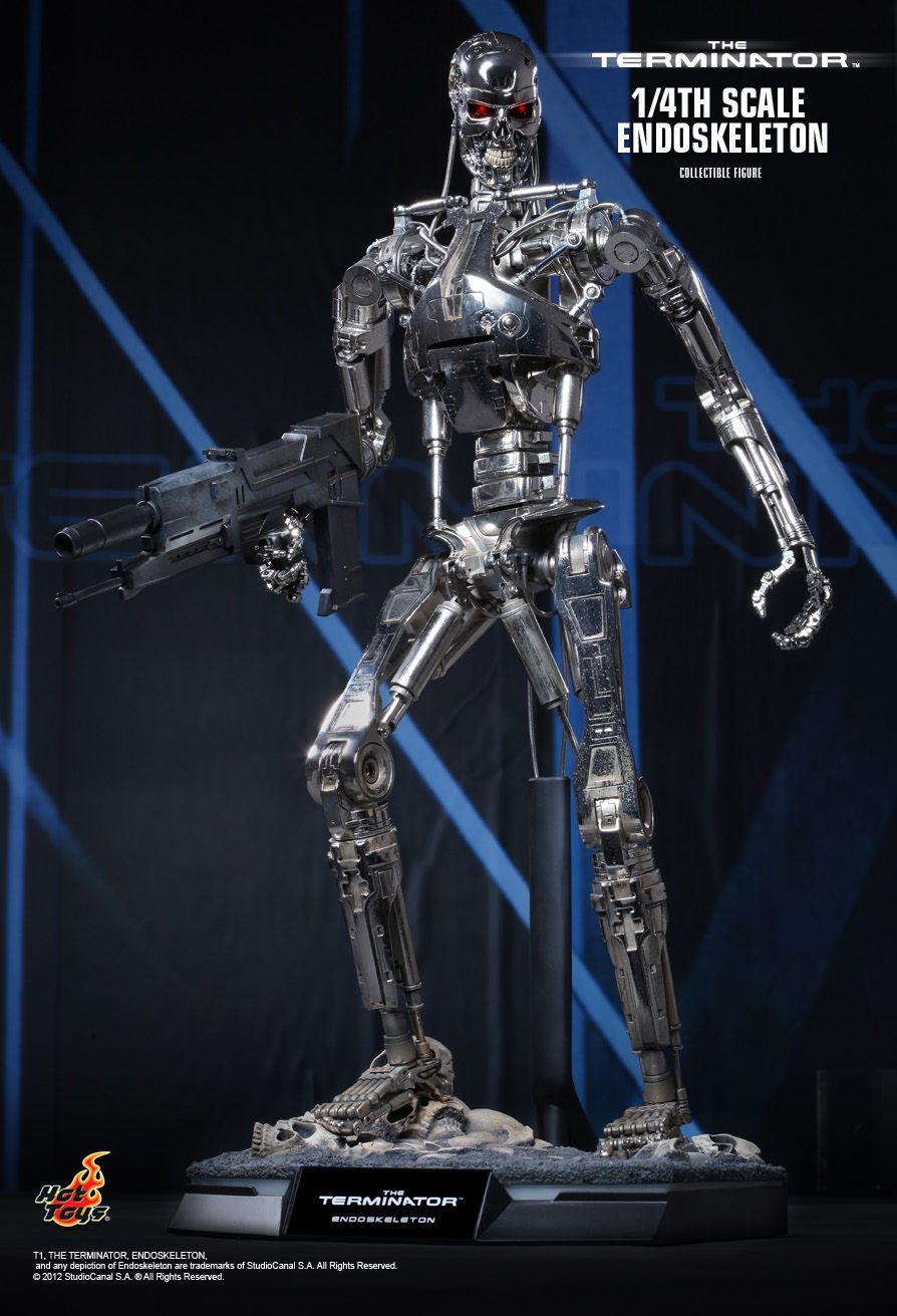 Hot Toys QS002B- The Terminator - Endoskeleton Deluxe Edition【Back-Order】