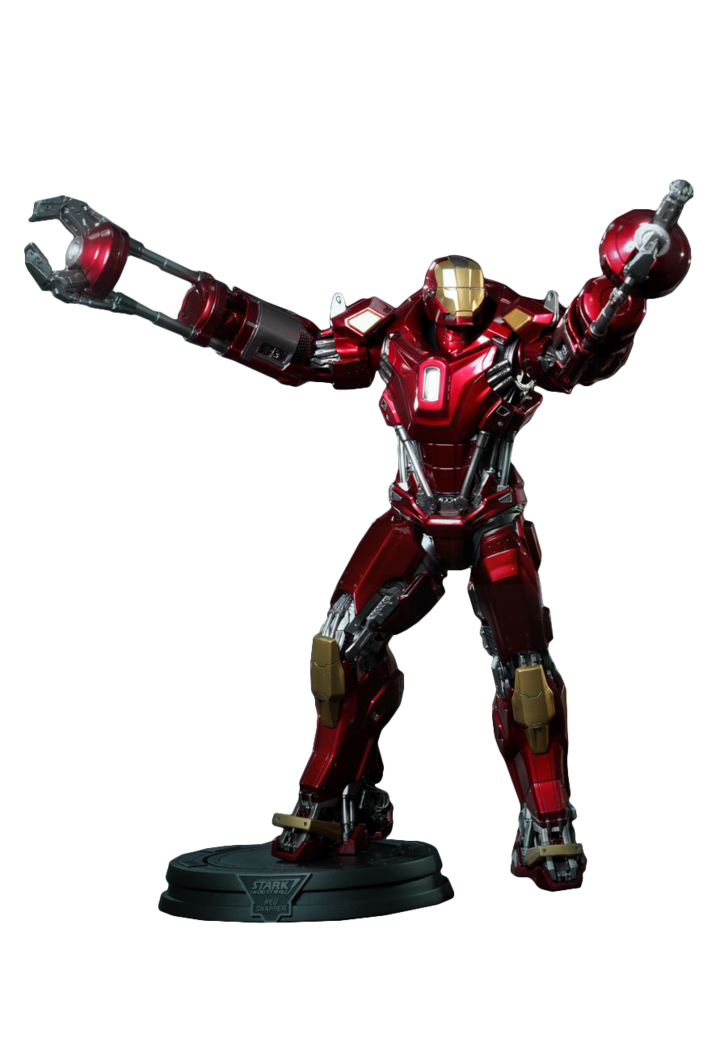 Hot Toys PPS002 - Marvel Comics - Iron Man 3 - Power Pose Red Snapper