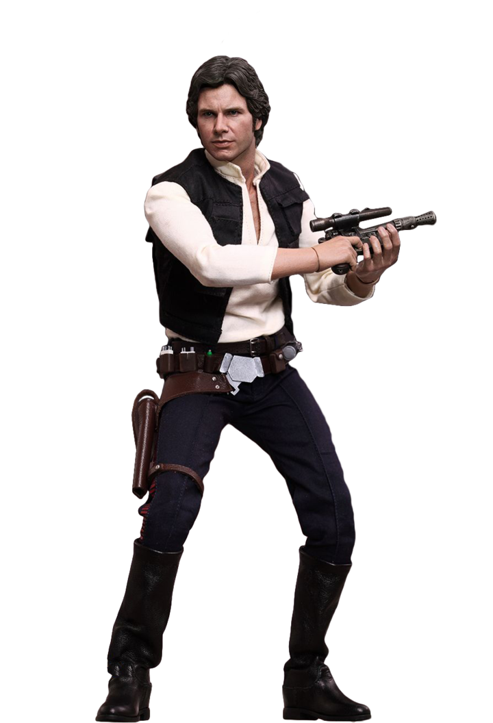 Hot Toys MMS261B - Star Wars 4 : A New Hope - Han Solo Deluxe Version