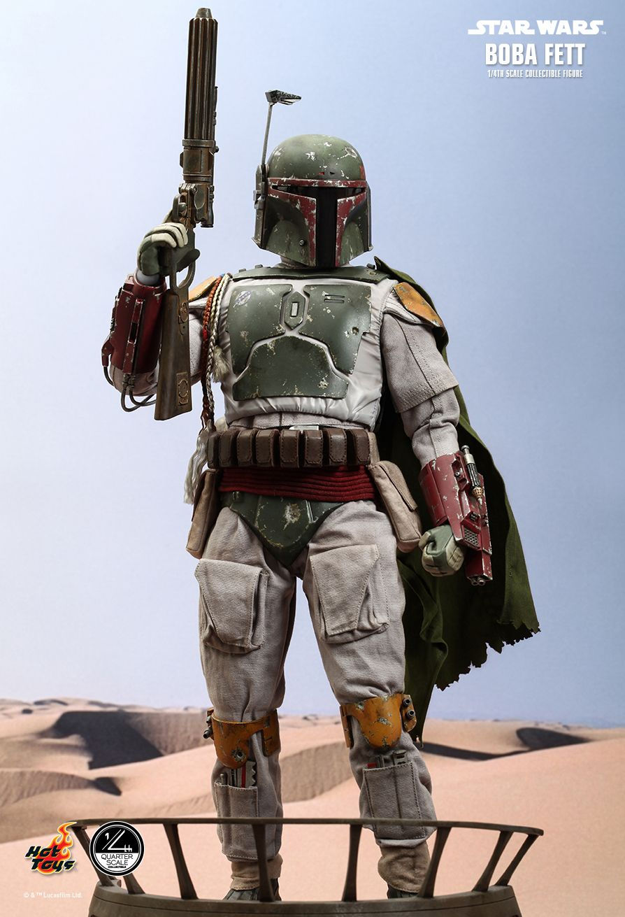 Hot Toys QS003B - Star Wars 6 : Return Of The Jedi - Boba Fett Deluxe Version