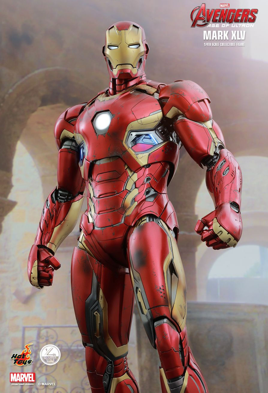 Hot Toys QS006 - Marvel Comics - Avengers : Age Of Ultron - Iron Man Mark 45 Standard Version