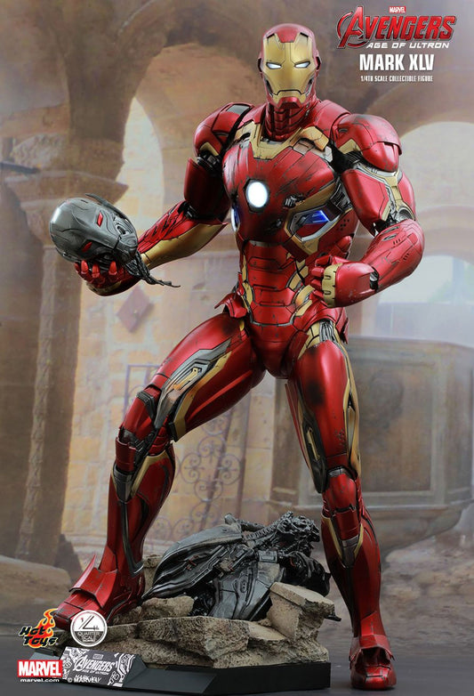 Hot Toys QS006B - Marvel Comics - Avengers : Age Of Ultron - Iron Man Mark 45 Deluxe Version