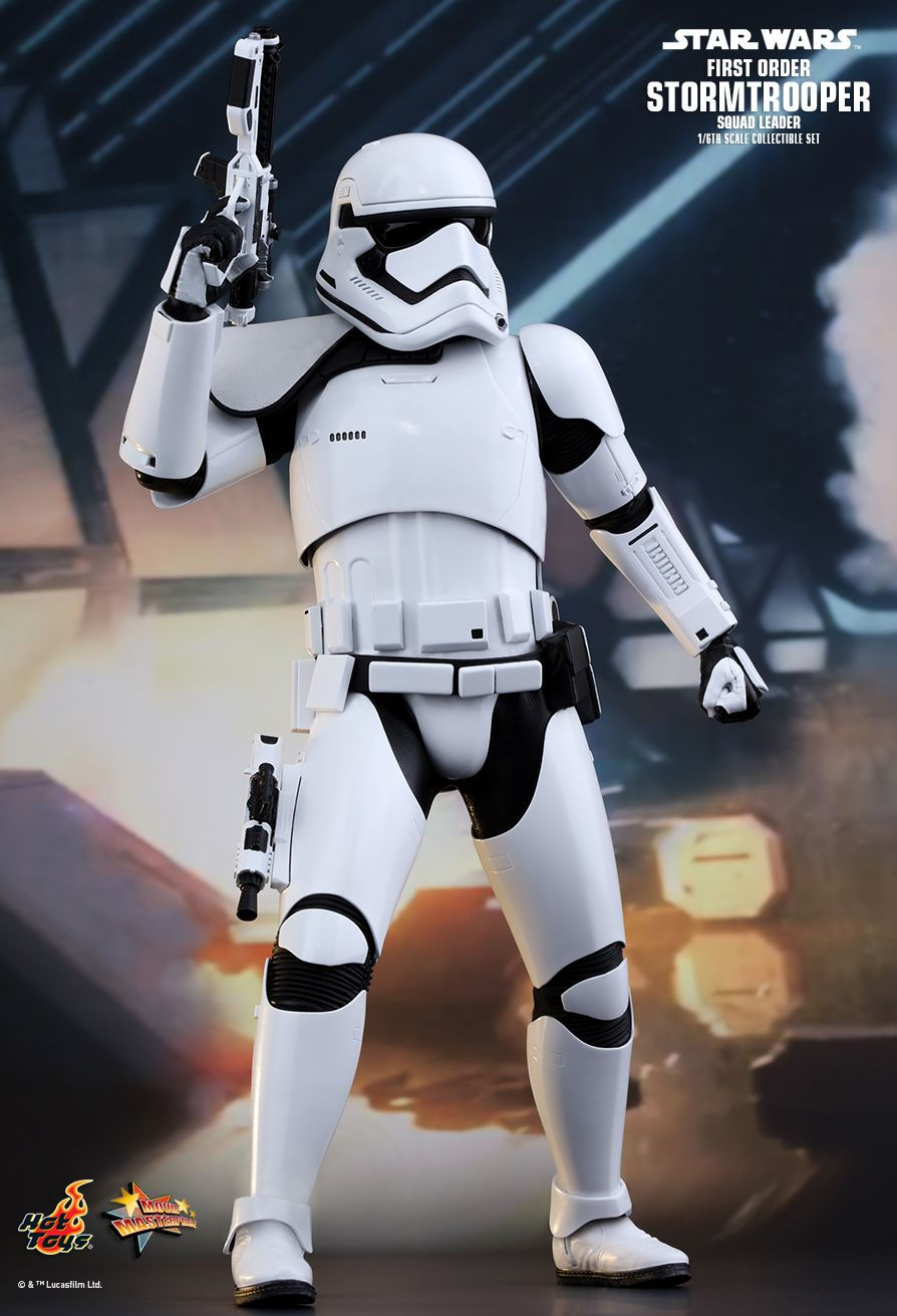 Hot Toys MMS316 - Star Wars : The Force Awakens - First Order Stormtrooper Squad Leader