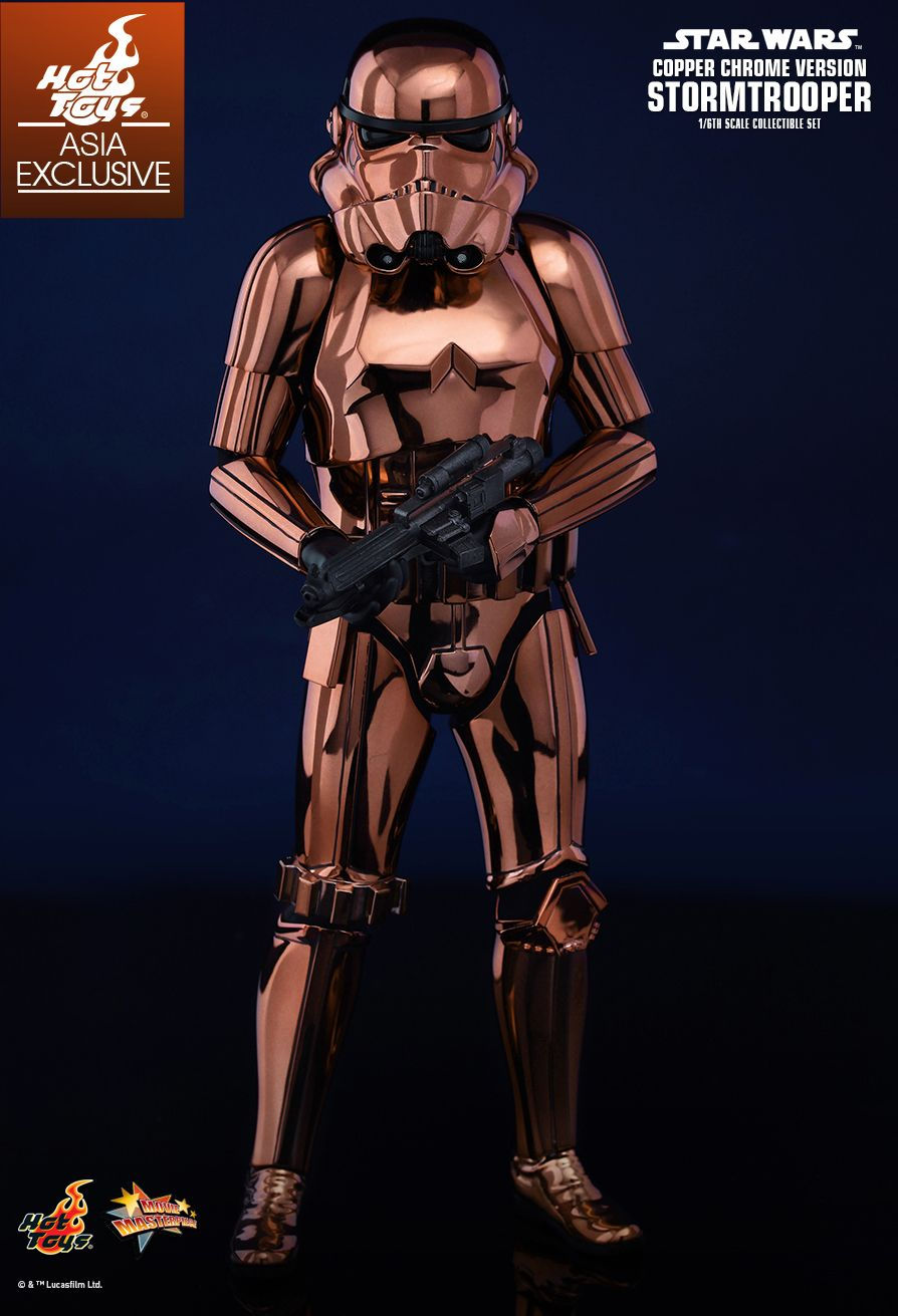 Hot Toys MMS330 - Star Wars - Stormtrooper Copper Chrome Version